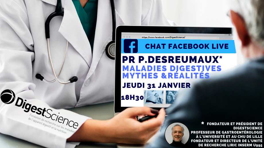 Mythes et realites maladies digestives facebook live