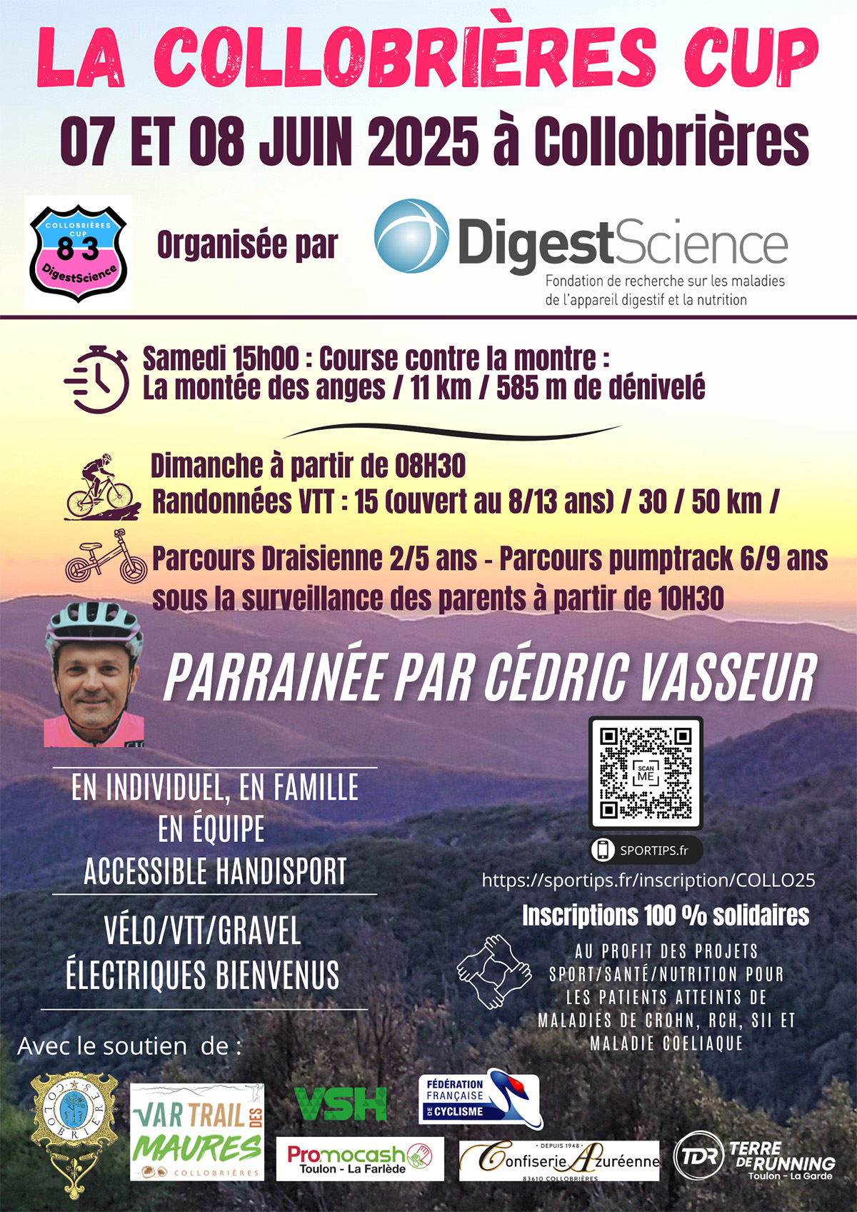 Affiche de la Collobrières cup 2025