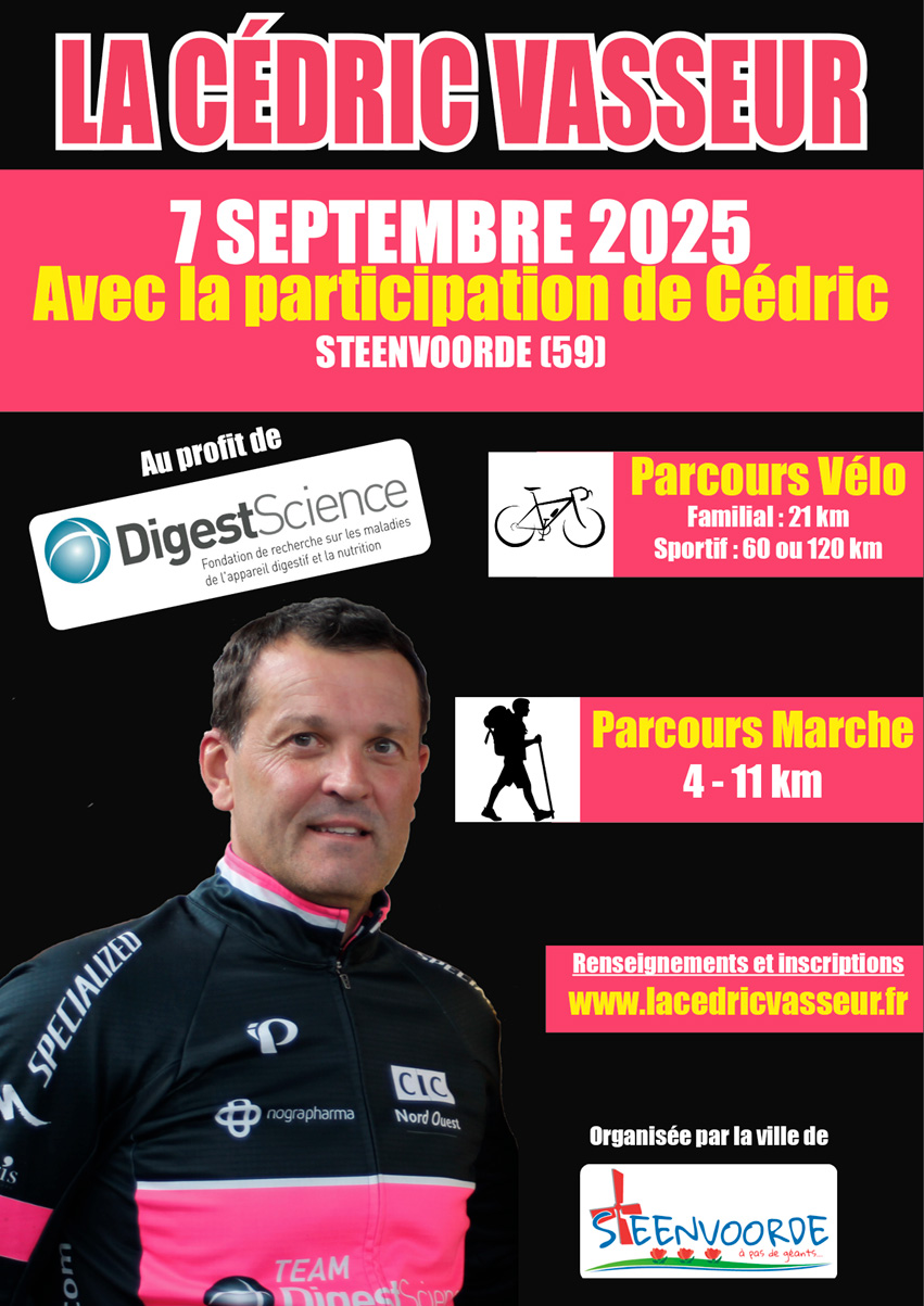 affiche la cedric vasseur 2025