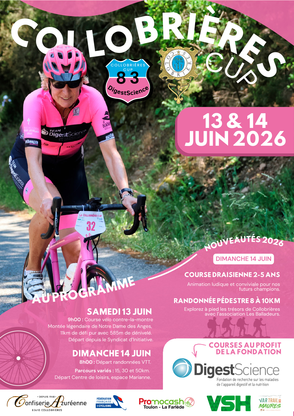 Affiche de la Collobrières cup 2026