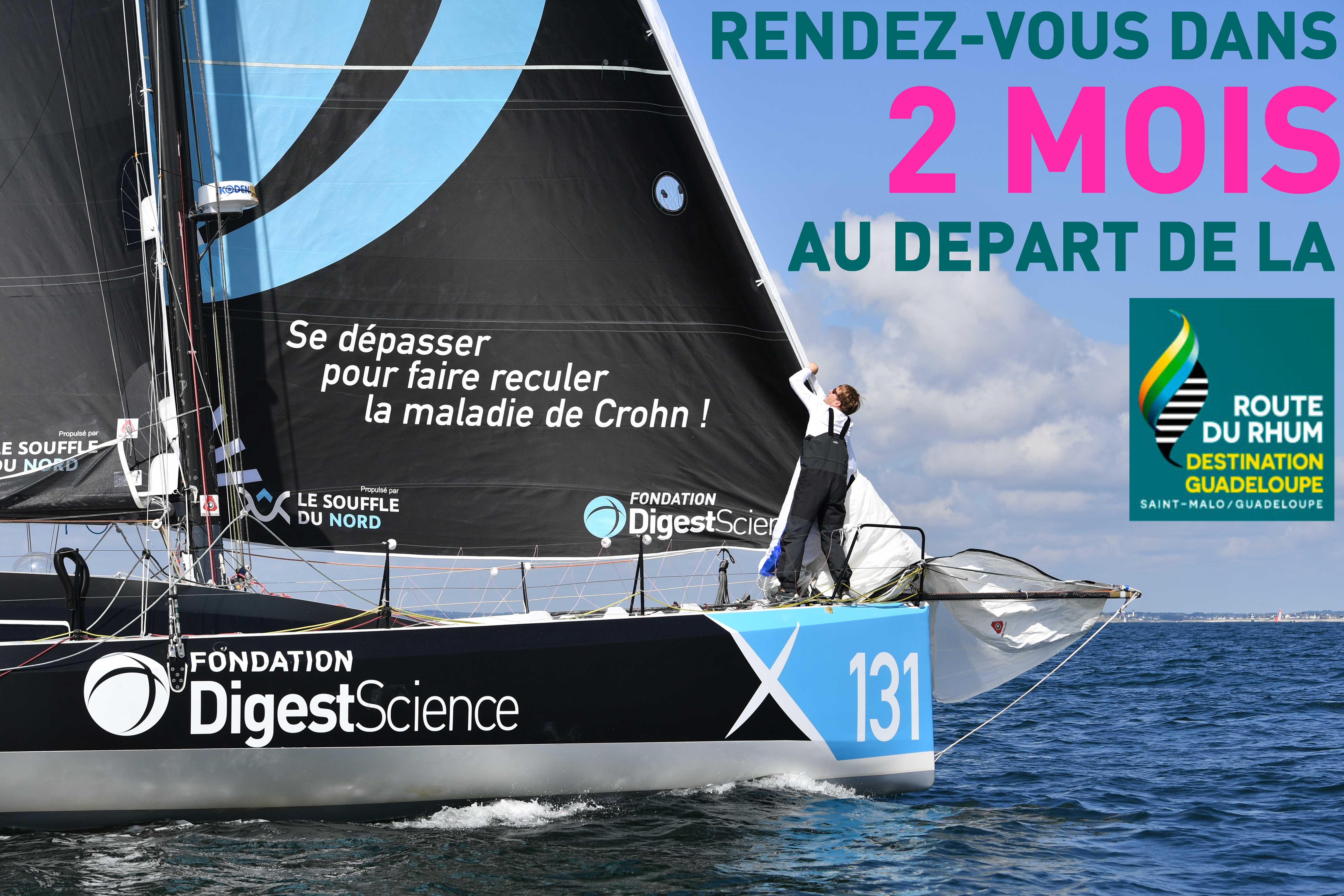 rendez vous 2 mois digestscience route du rhum 2