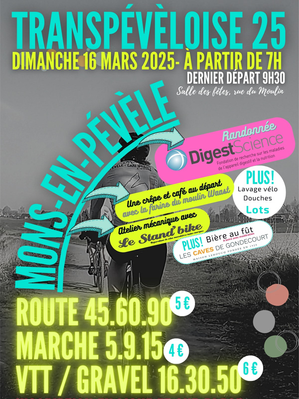 Transpévèloise Mons-en-Barœul 2025